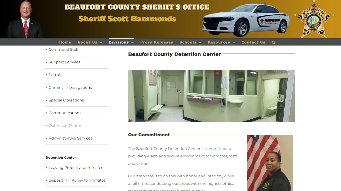 Beaufort County Detention Center - Sheriff Scott Hammonds